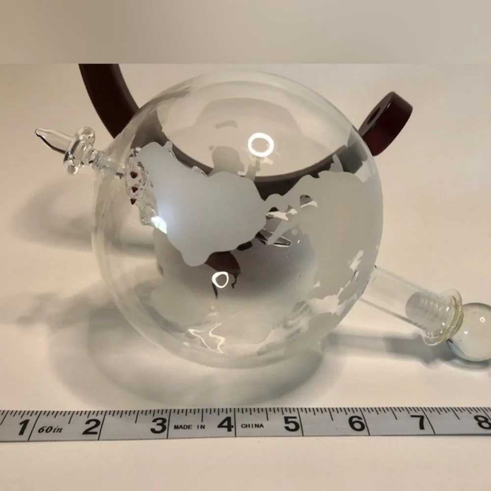 - 3pc Globe Wine Decanter Set